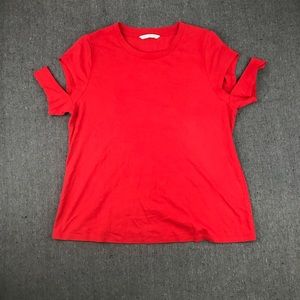 Rebecca Minkoff off shoulder style top shirt